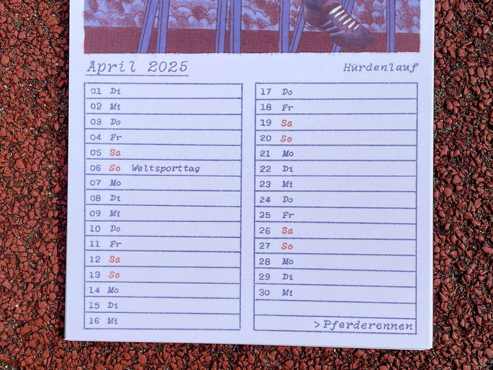 Image of KALENDER Sportschau 2025
