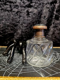 Image 5 of Vintage ornate decorative bottle with  Real Preserved Web B