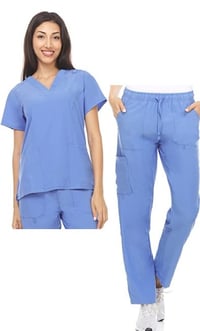 "Sassy" Regular Fit Set (Ceil Blue)