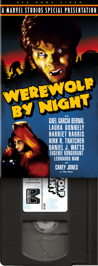 Image 1 of WEREWOLF BY NIGHT Custom VHS