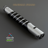 Image 4 of Saber Vibe Obsidian Shard Lightsaber – The Blade of Darkness and Precision