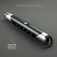 Image 7 of Saber Vibe Obsidian Shard Lightsaber – The Blade of Darkness and Precision