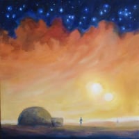 Image 1 of Dreams of Stars: Binary Sunset