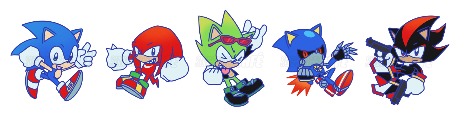 Sonic and 'Friends'