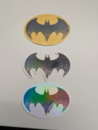 Batman Distressed Symbol Sticker