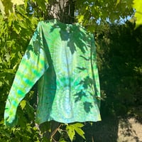 Image 1 of Double Emblem Mirror Long-sleeved Tee