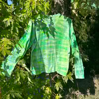 Image 1 of Shades of Lagoon Mirror Long-sleeved Tee