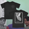 YMO Naughty Boys double-sided tee BLACK AND WHITE edition