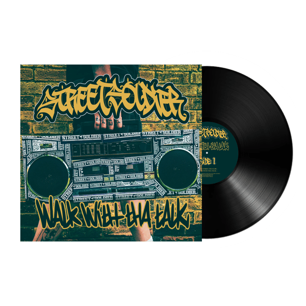 Image of Walk With Tha Talk vinyl - Black