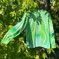 Image 1 of Sacral Green Mirror Long-sleeved Tee