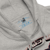 Image 3 of Grey “Doberman” Hoodie