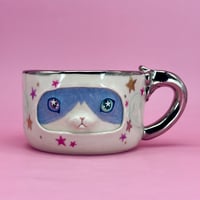 Image 1 of Starry Ghost Cat Mug