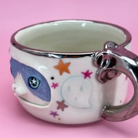 Image 4 of Starry Ghost Cat Mug