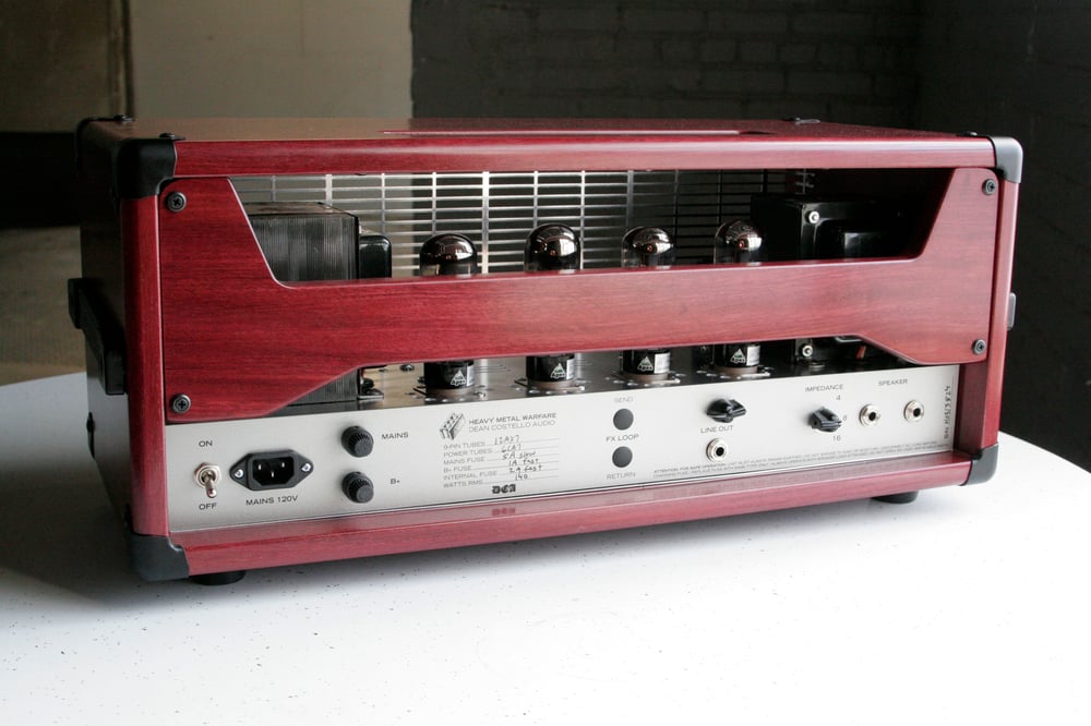 Image of 140W HMW / no FX loop / Purpleheart