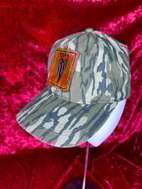 Image 3 of Leather Tooth Stamped Cap