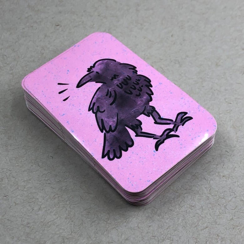 Image of Crow Pal Sticker