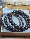 Black Pearl Beaded Bracelet