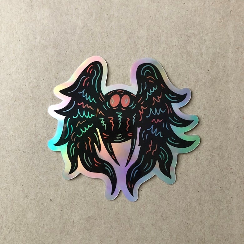 Image of Holo Mothfriend Sticker