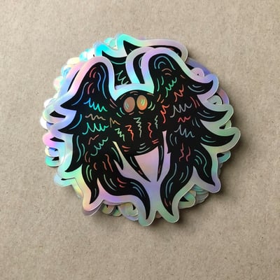 Image of Holo Mothfriend Sticker