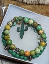 Beaded Cactus Bracelet 