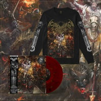 Image 1 of Sorathian Dawn "Radiant Dawn" LP/Long-sleeve Bundle PRE-ORDER