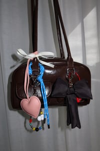 Image 3 of Heart Leather Charm