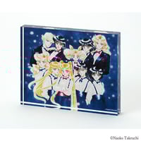 Sailor Moon Raisonné Art Works Exhibit Acrylic Block