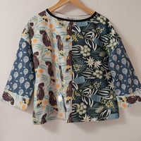 Image 1 of KylieJane mixed Swing top-birds