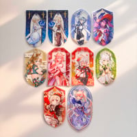 Image 1 of Genshin Impact Translucent Stickers