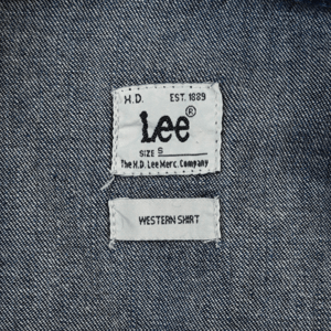 Image of Lee denim shirt sanforized VINTAGE by HolyHouse