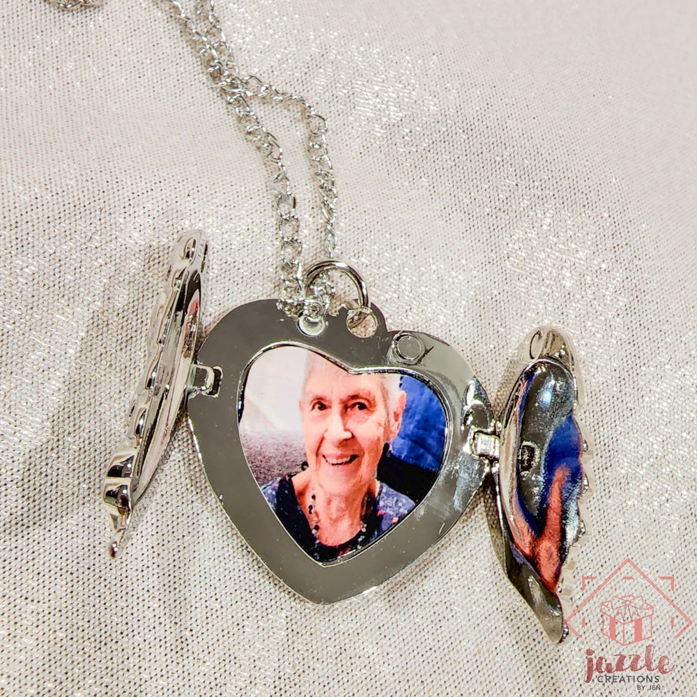 Image of Photo Heart Locket
