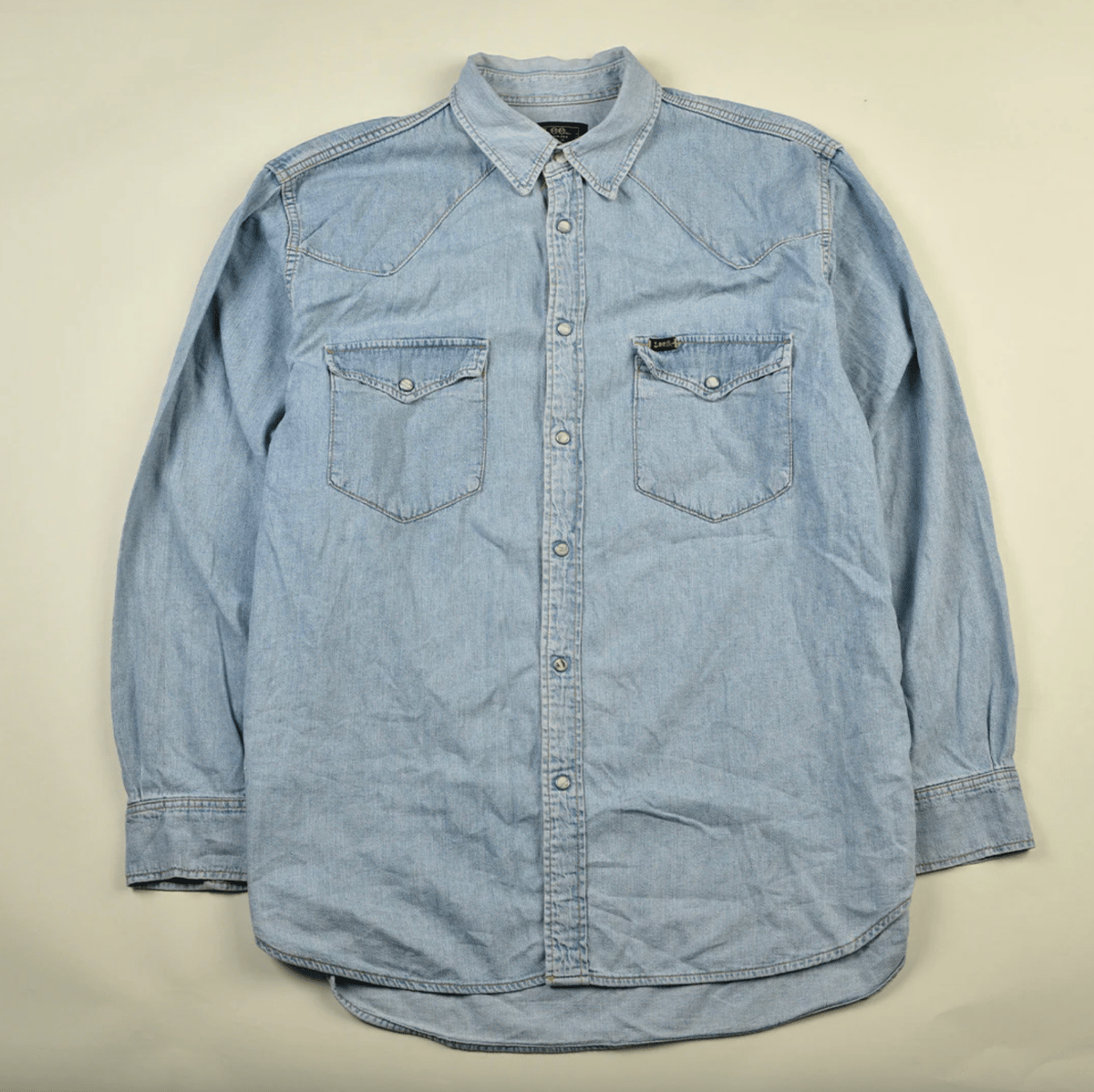 Image of Lee denim shirt sanforized VINTAGE by HolyHouse.