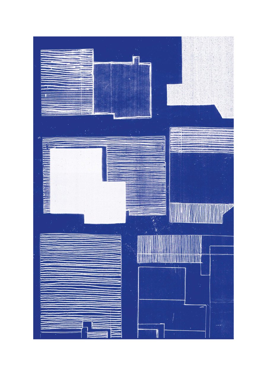 Image of Blueprint 2 A3 poster print