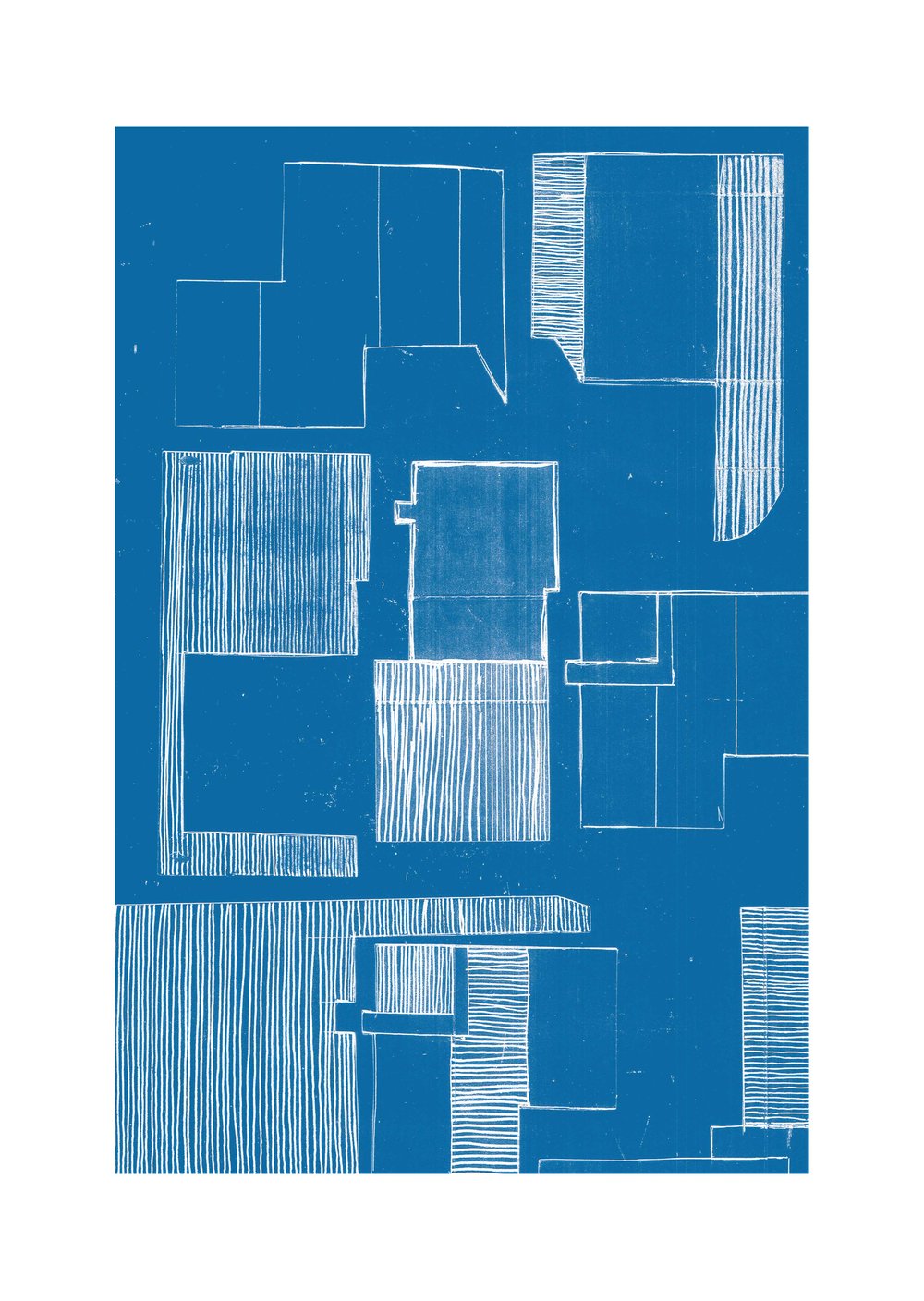 Image of Blueprint 1 A3 poster print