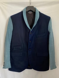 Image 4 of London Artisan Jacket - Navy wool overdyed £385.00