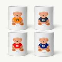 Image 1 of F1 Teddy Bear Collection Mug