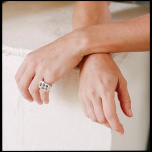 Image of Sokoa ring with stones