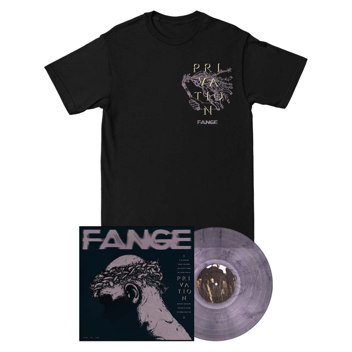 Image of "Privation" LP Repress & bundles