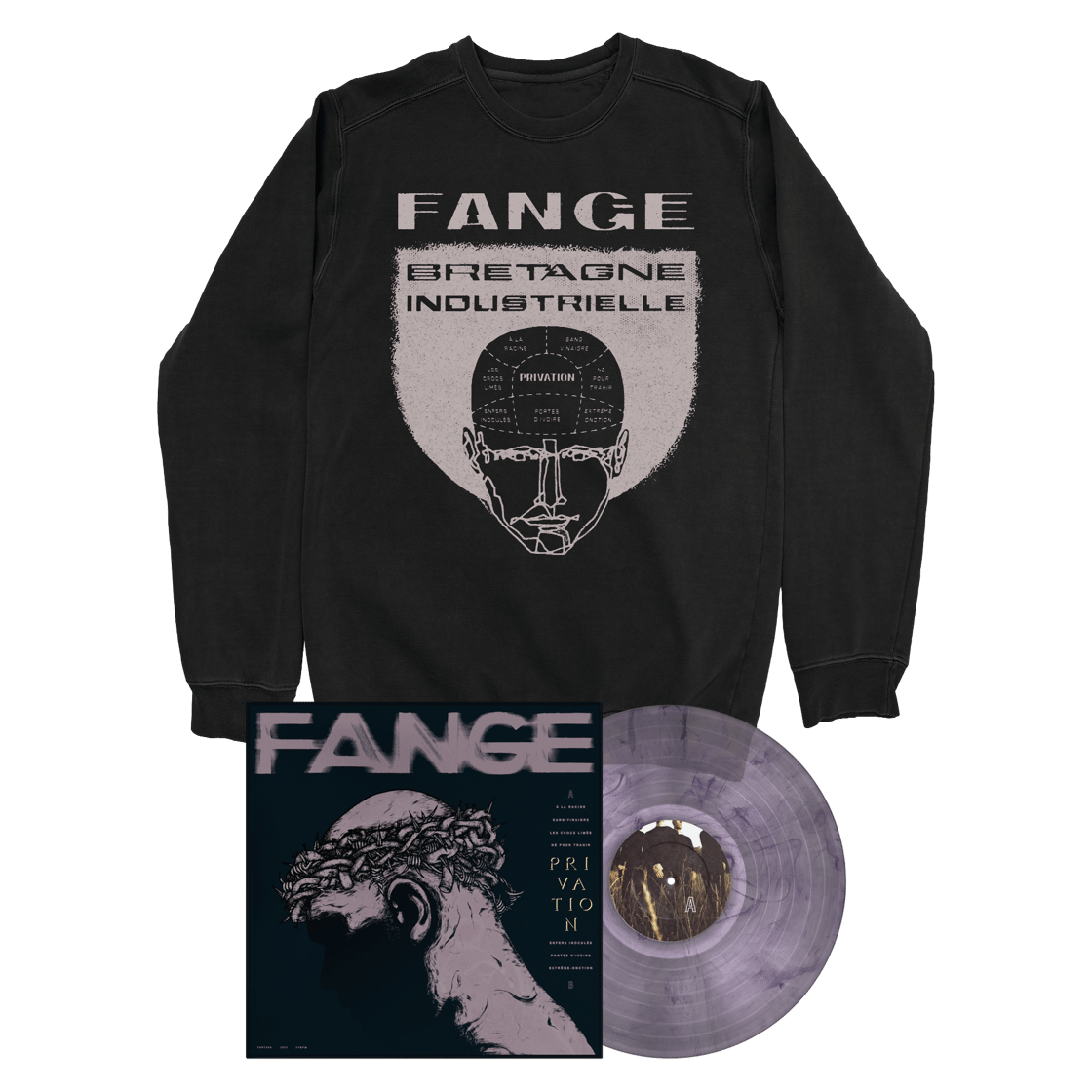 Image of "Privation" LP Repress & bundles