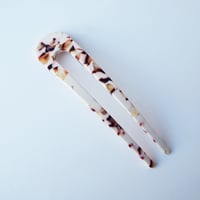 Image 5 of *NEW* Cocoa Marble Hair Pin