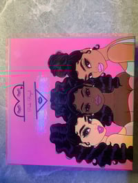 Image 2 of triple lash cake box or custum lash with mirror 