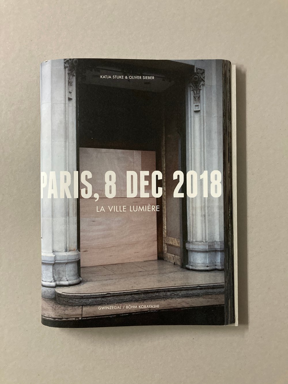 Paris, 8 Dec 2018—La Ville Lumière 