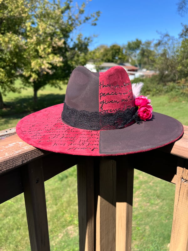 Image of The Notebook Love Letter Burned Hat