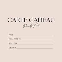 CARTE CADEAU