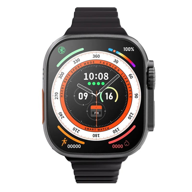 MSL 2024 Smart Watch 9 Ultra Pro MAX Gen 2 - 49mm AMOLED Screen, Wireless Charging