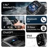 MSL Smartwatch 1.96'' AMOLED Display with Sport Modes & Health Tracking