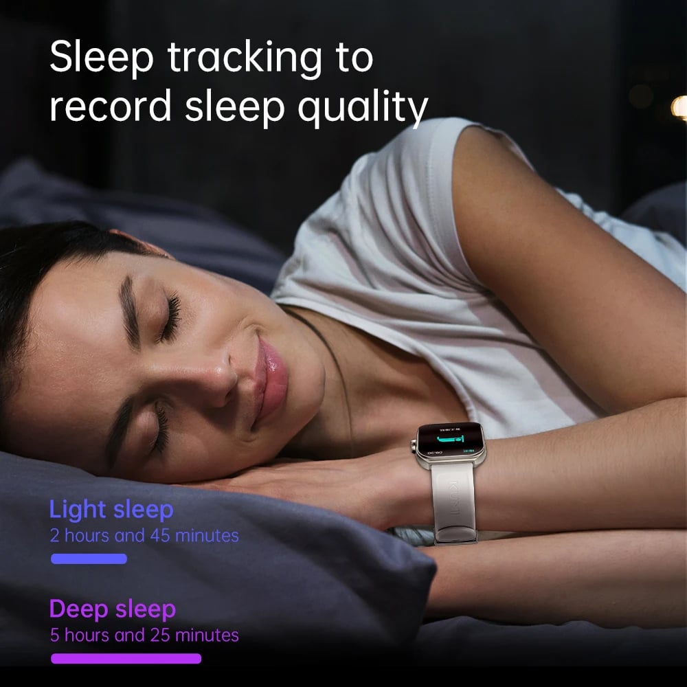 MSL Smartwatch 1.96'' AMOLED Display with Sport Modes & Health Tracking