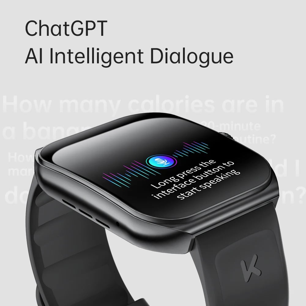 MSL Smartwatch 1.96'' AMOLED Display with Sport Modes & Health Tracking