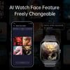 MSL Smartwatch 1.96'' AMOLED Display with Sport Modes & Health Tracking