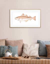 Image 2 of Biggie Atlantic Codfish (Print)